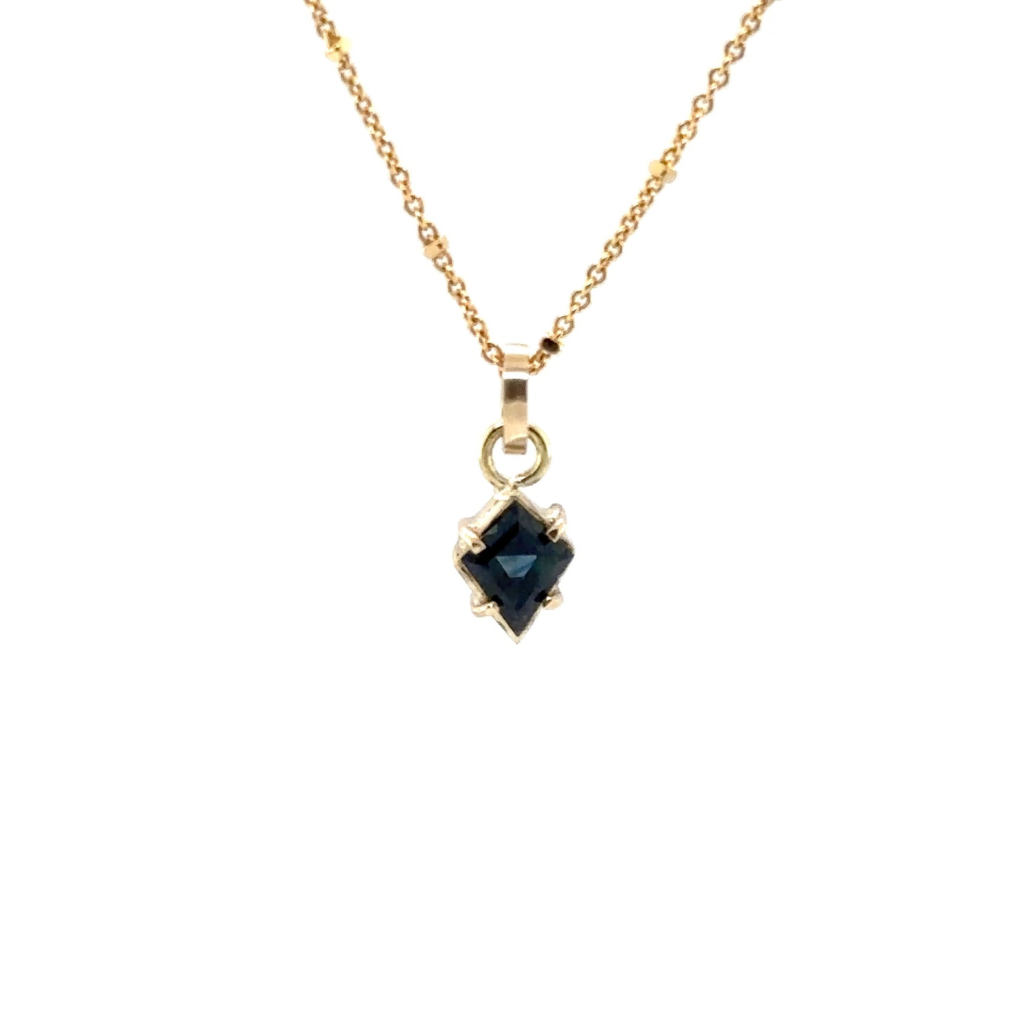 Kite Sapphire & Gold Pendant