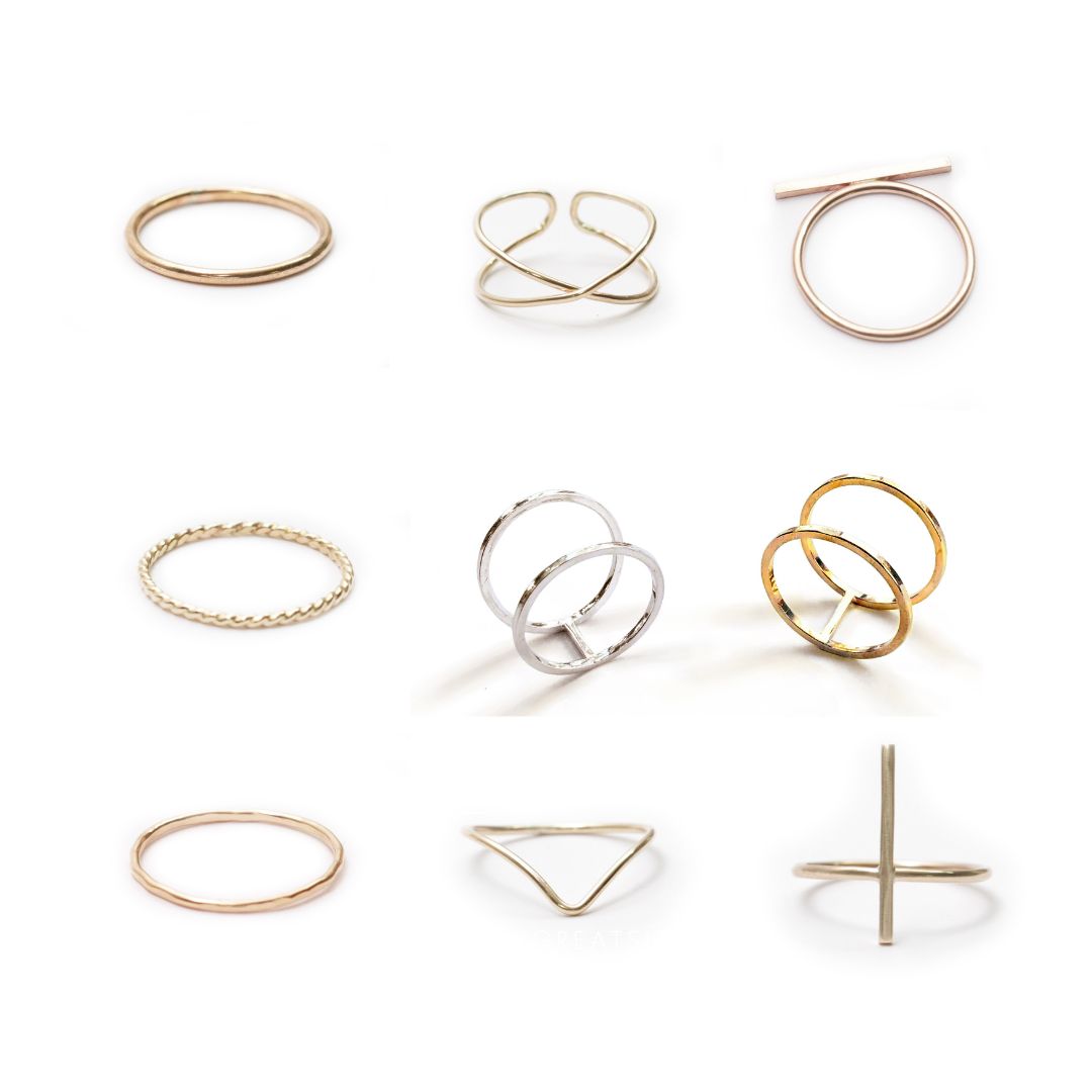 Gold & Silver Stacking Ring Making Workshop