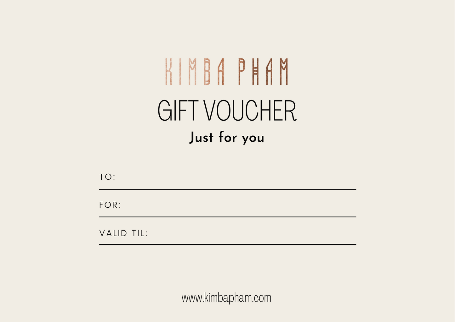 Gift Voucher