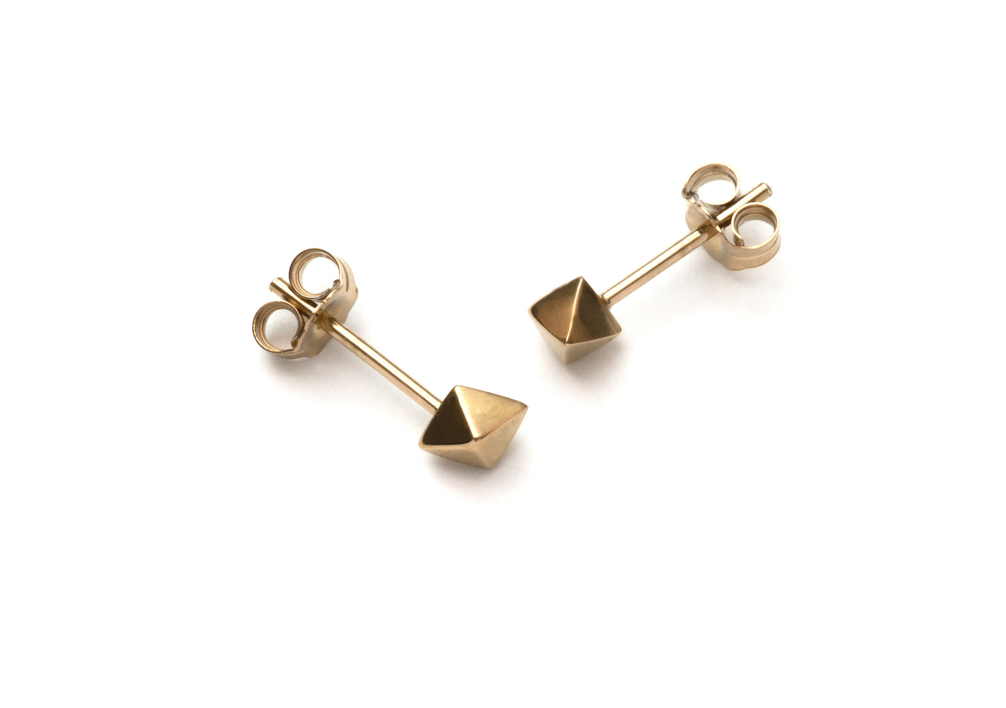 Octahedron Studs