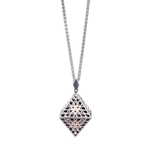 Amplify Octahedron Necklace